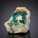 Spangolite with Brochantite - image 1