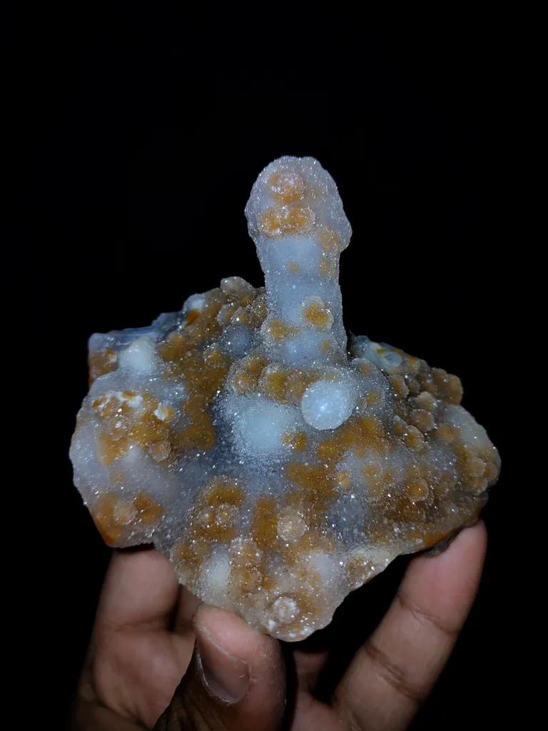 Sparkle Botryoidal Yellow Chalcedony - image 8