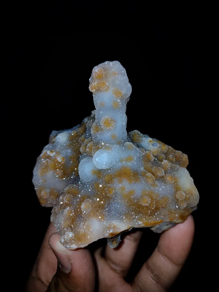 Sparkle Botryoidal Yellow Chalcedony - image 10