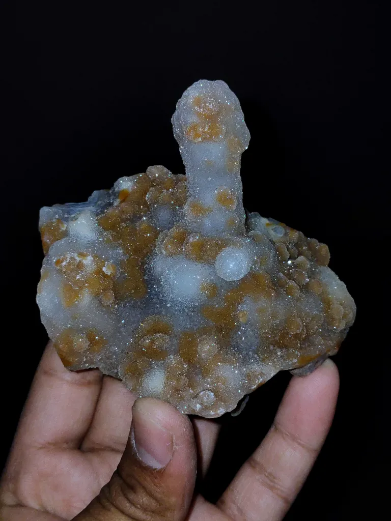 Sparkle Botryoidal Yellow Chalcedony - image 5