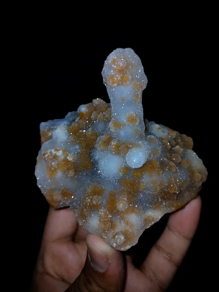 Sparkle Botryoidal Yellow Chalcedony - image 7