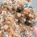 Sparkle ✨ Orange Chalcedony on Heulandite Matrix Natural Mineral specimen. - image 6