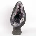 Sparkling Amethyst Geode Natural Mineral Specimen - image 1