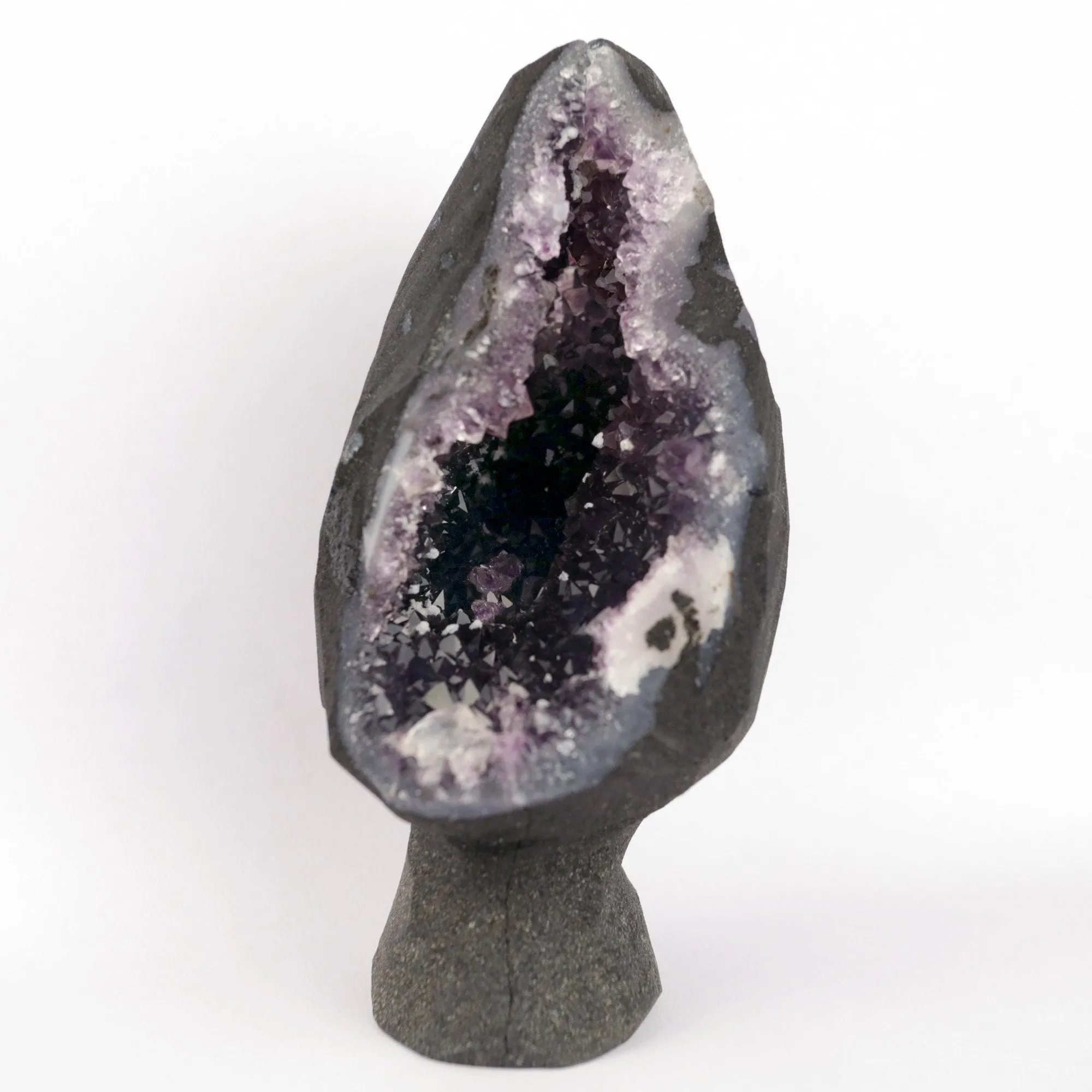 Sparkling Amethyst Geode Natural Mineral Specimen - image 1