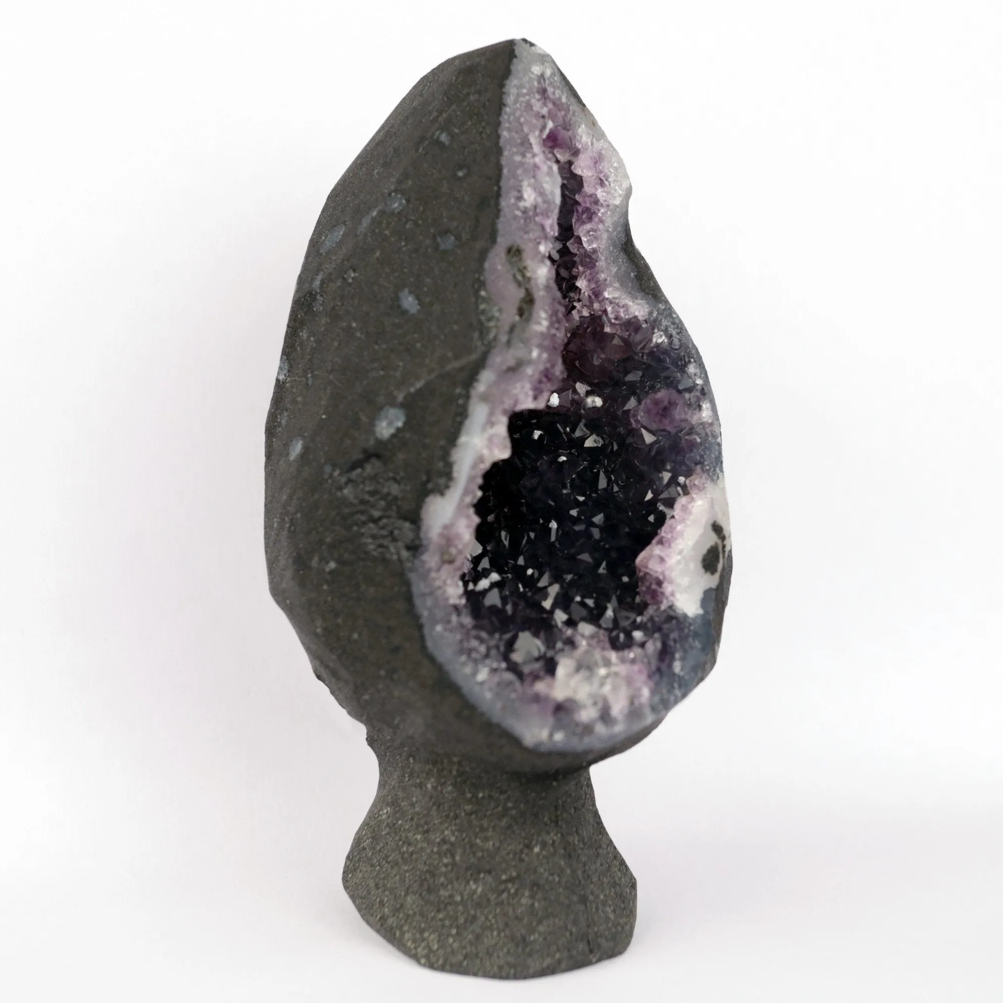 Sparkling Amethyst Geode Natural Mineral Specimen - image 3