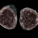 Sparkling Amethyst Two Halves Natural Mineral Specimen - image 2