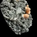 Sparkling Black Chalcedony Plate with Stilbite & Cubic Apophyllite – Rare Cabinet Mineral Specimen from Nashik - image 7