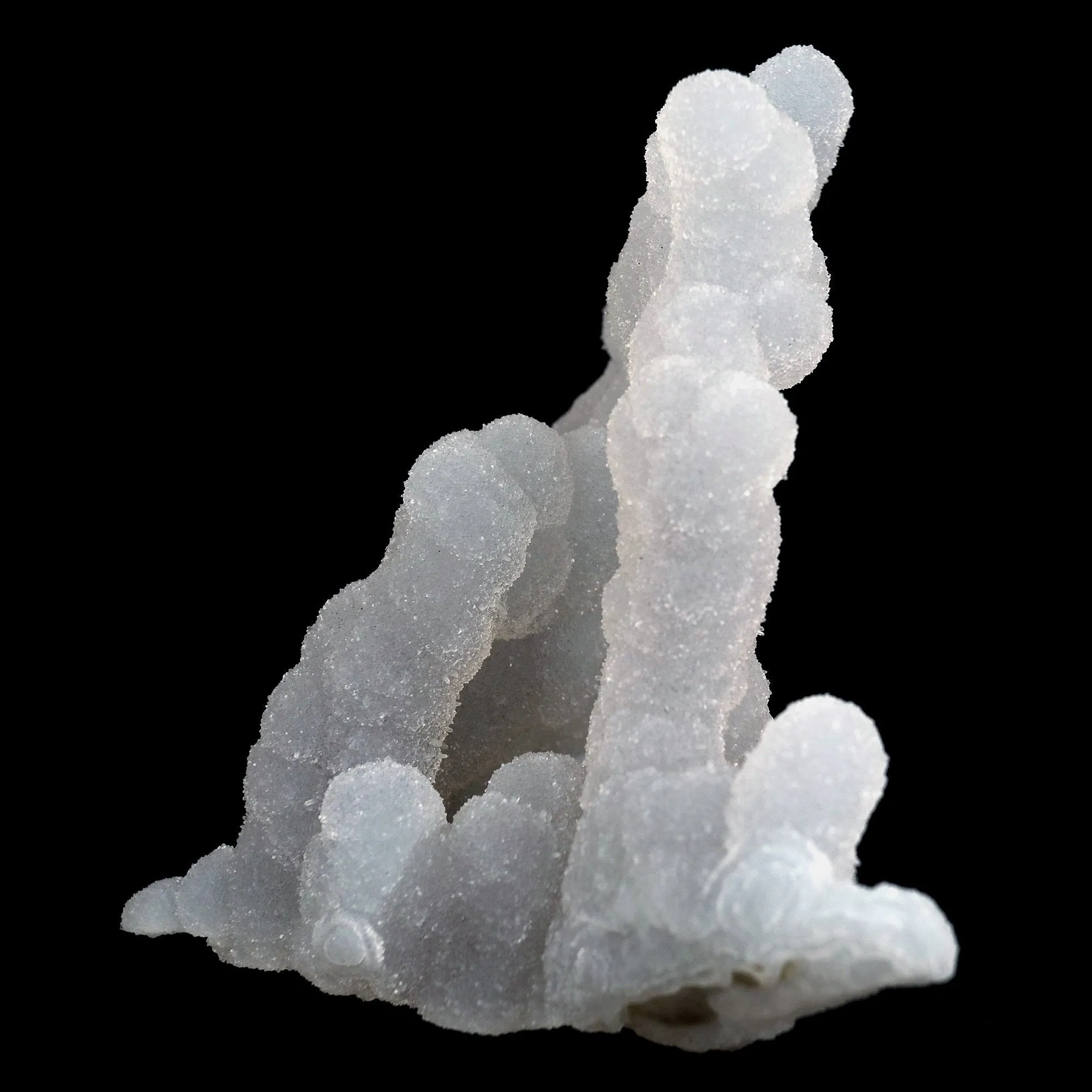 Sparkling Chalcedony Stalactites Sculpture Formation Natural Mineral Specimen - image 5