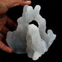 Sparkling Chalcedony Stalactites Sculpture Formation Natural Mineral Specimen - image 4