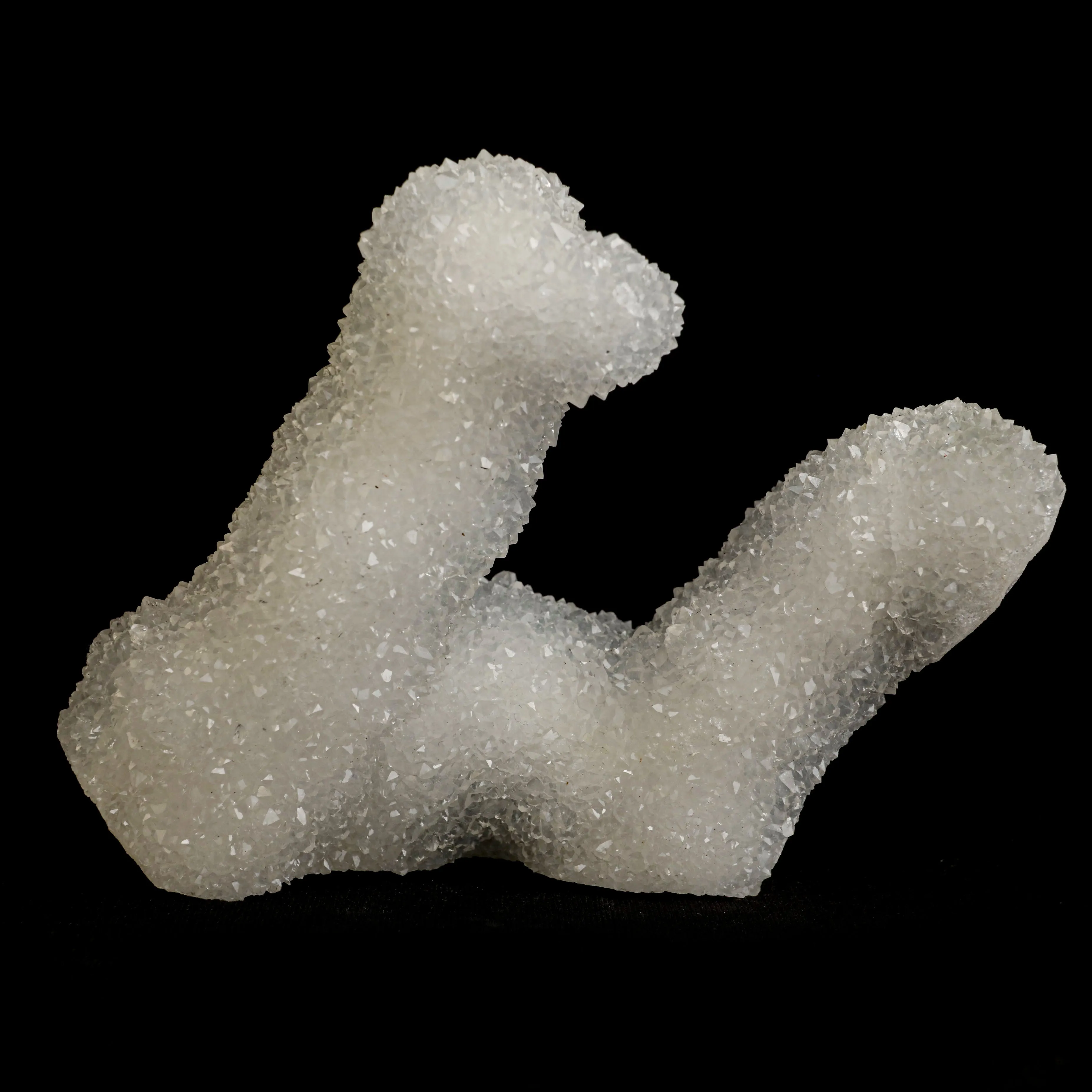 Sparkling MM Quartz Coral Formation Natural Mineral Specimen - image 4