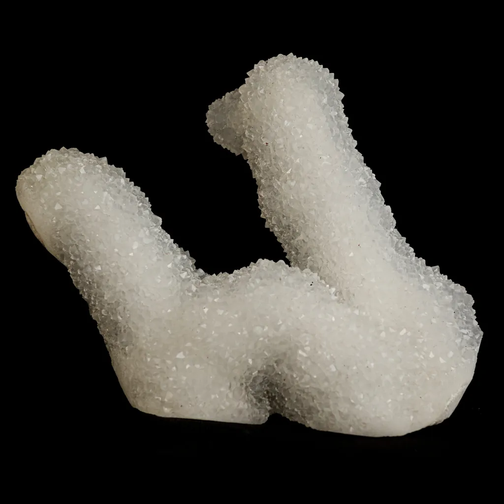 Sparkling MM Quartz Coral Formation Natural Mineral Specimen image