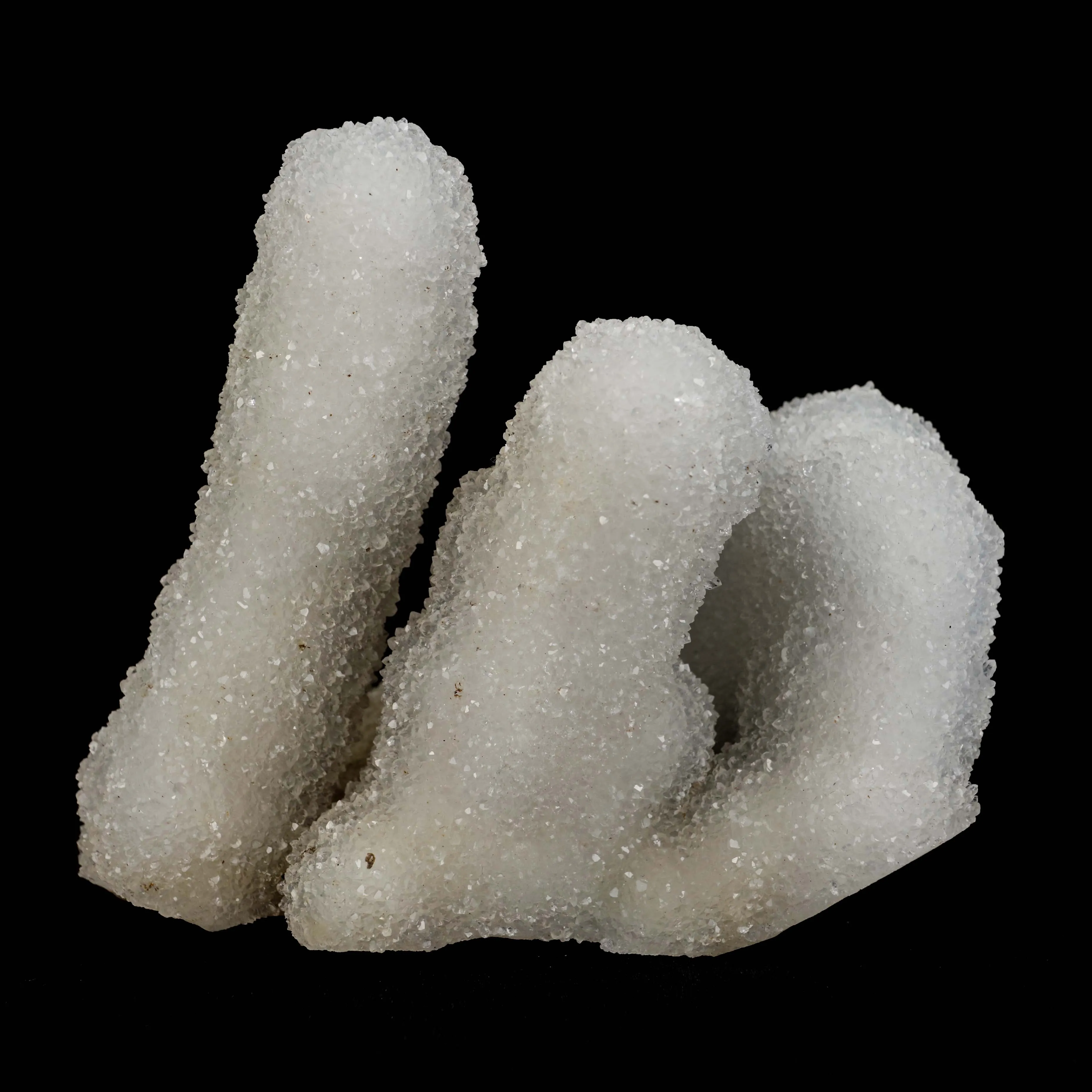 Sparkling MM Quartz Coral Formation Natural Mineral Specimen - image 1