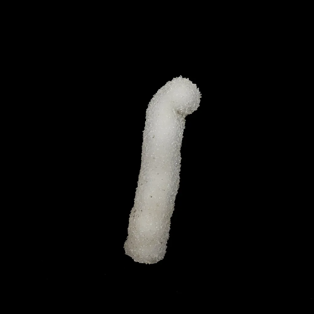 Sparkling MM Quartz Stalactite Natural Mineral Specimen image
