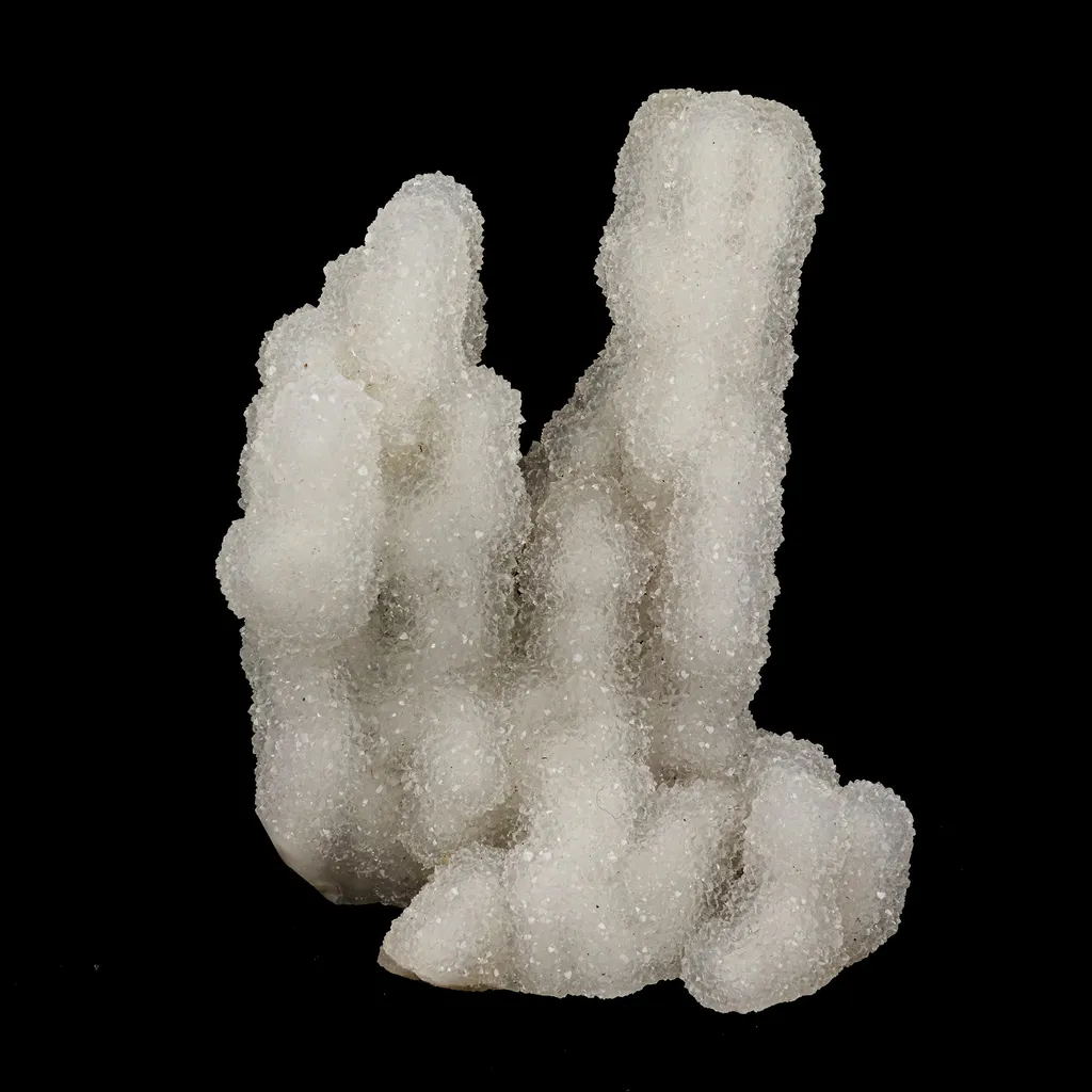 Sparkling MM Quartz Stalactites Natural Mineral Specimen image