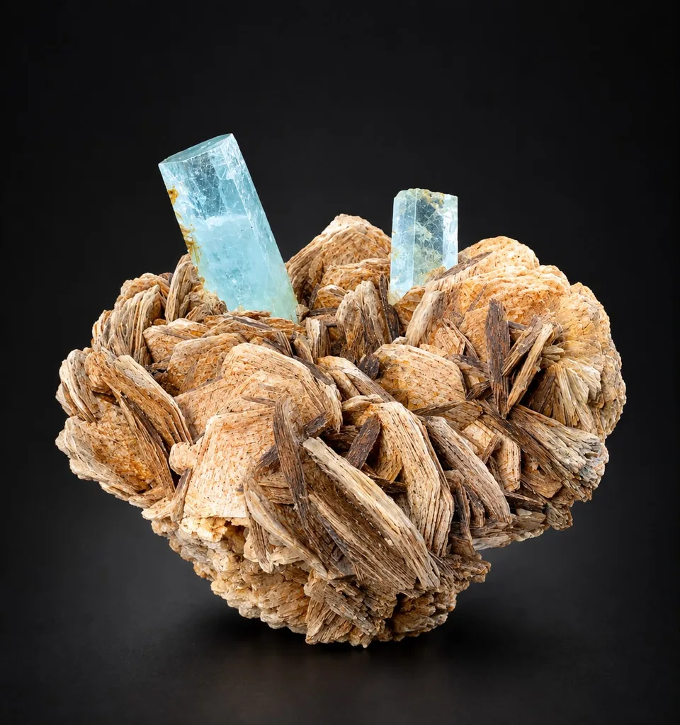 Aquamarine from Nagar, Nagar District, Gilgit-Baltistan, Pakistan