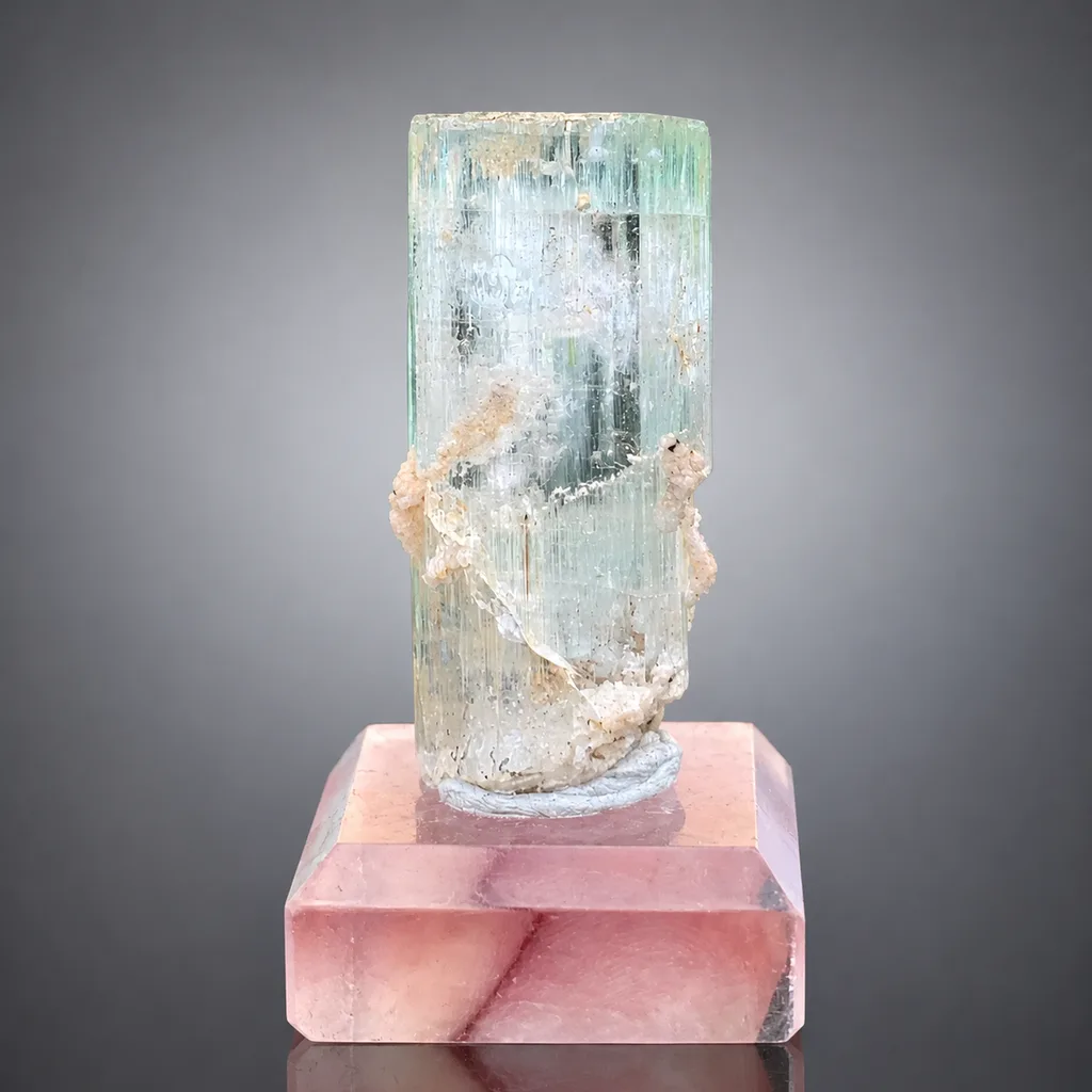 Morganite from Skardu District, Gilgit-Baltistan, Pakistan
