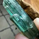 Spectacular Glowing Electric Blue Tourmaline from Afghanistan - 10075 - image 1