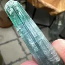 Spectacular Zoned Electric Blue Tourmaline from Afghanistan - 10073 - image 3