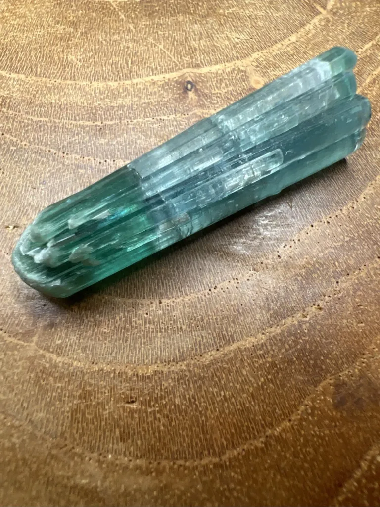 Spectacular Zoned Electric Blue Tourmaline from Afghanistan - 10073 - image 2