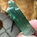 Spectacular Zoned Electric Blue Tourmaline from Afghanistan - 10074 - image 1