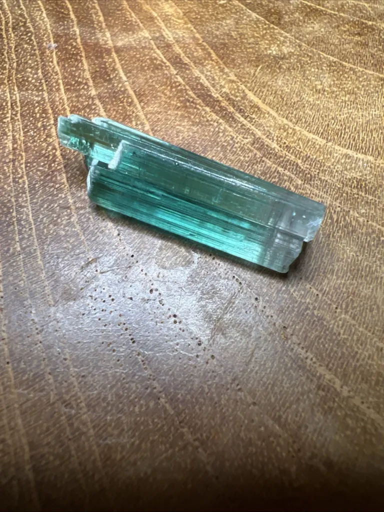 Spectacular Zoned Electric Blue Tourmaline from Afghanistan - 10074 - image 5