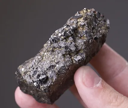 Sperrylite from Oktyabrsky Mine, Talnakh Cu-Ni Deposit, Norilsk-Talnakh Mining Region
