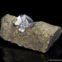 Sperrylite on Chalcopyrite - image 4