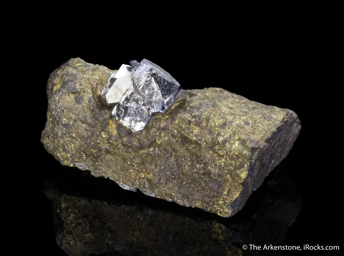 Sperrylite on Chalcopyrite - image 4