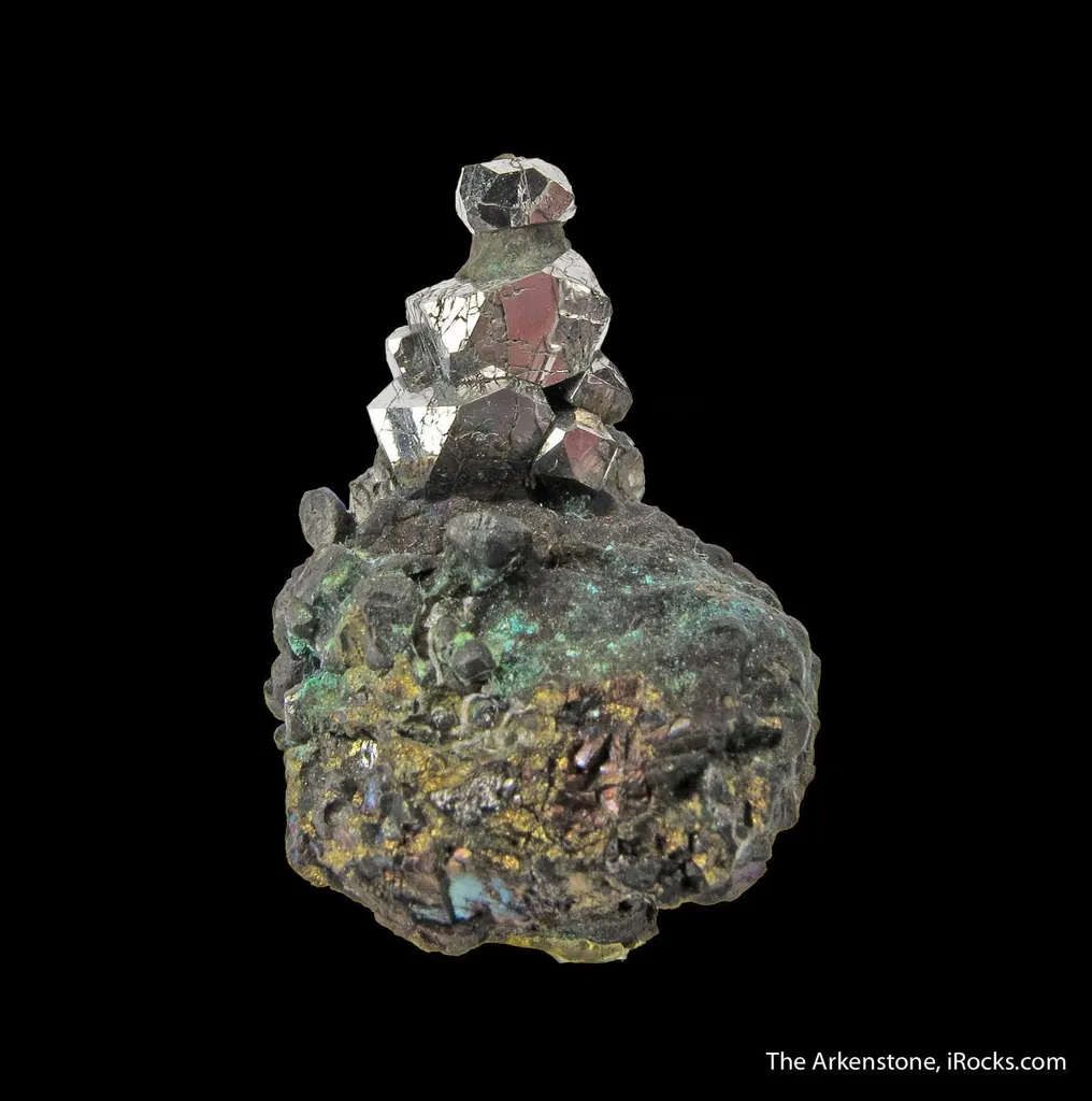 Sperrylite on Chalcopyrite - image 2