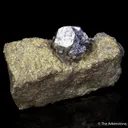 Sperrylite on Chalcopyrite - image 3