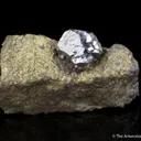 Sperrylite on Chalcopyrite - image 1