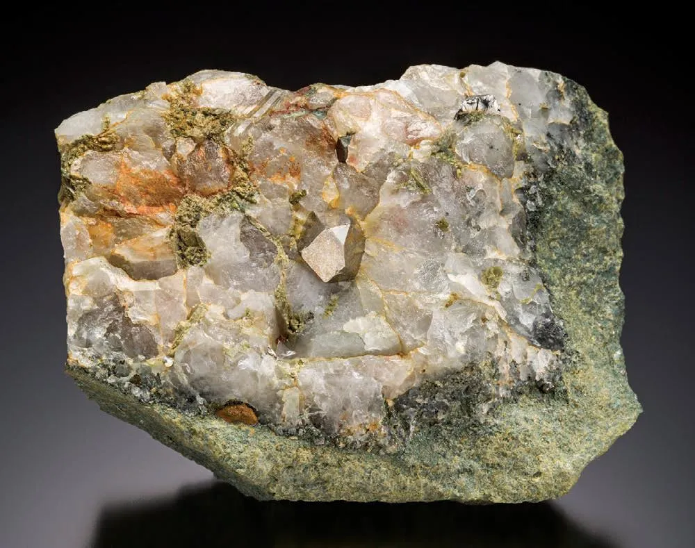 Sperrylite, Quartz, Epidote image