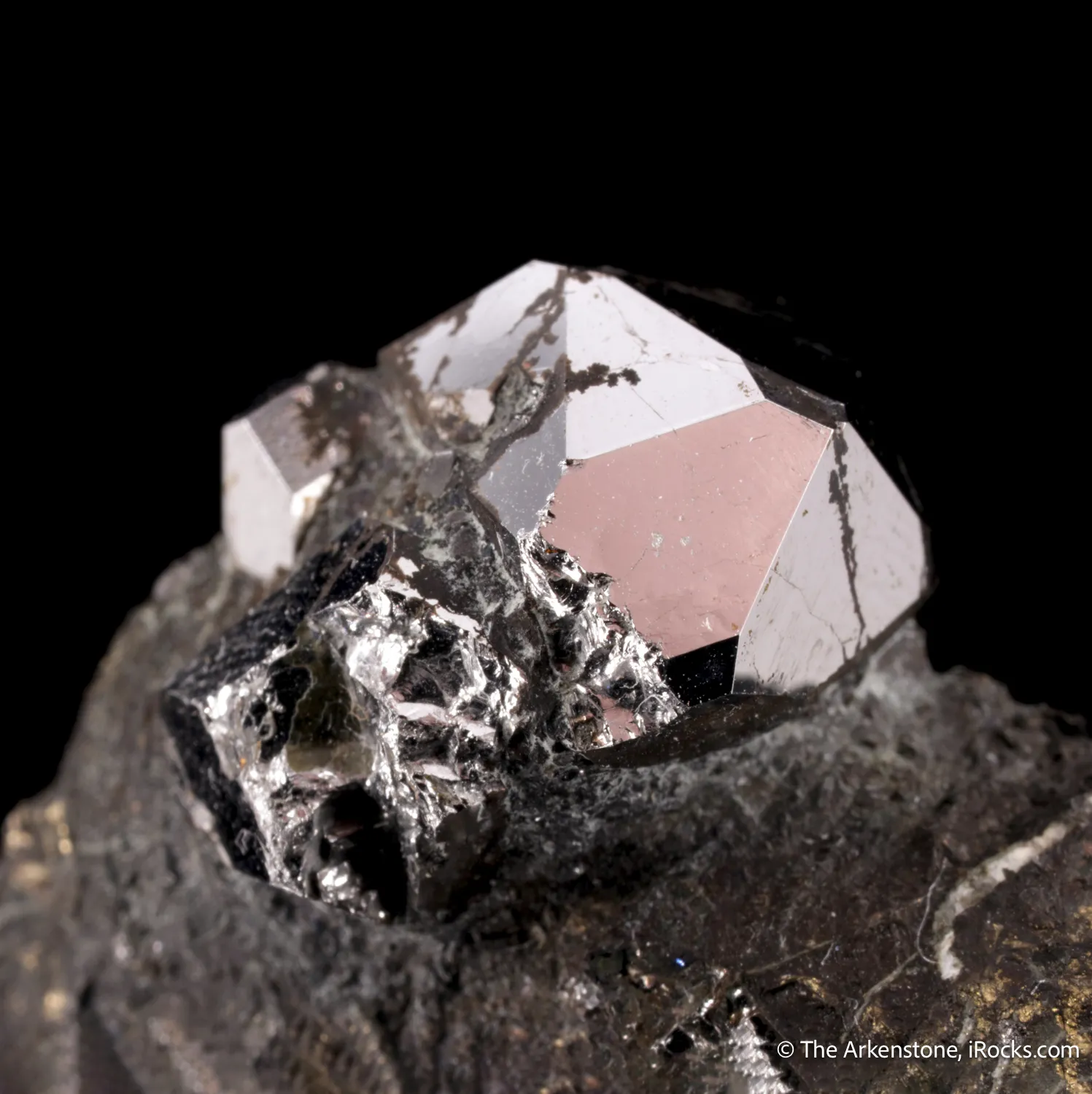 Sperrylite with Chalcopyrite - image 1
