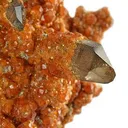 Spesartine Garnet With Smoky Quartz - image 2