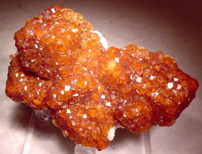Spessartine, Albite image