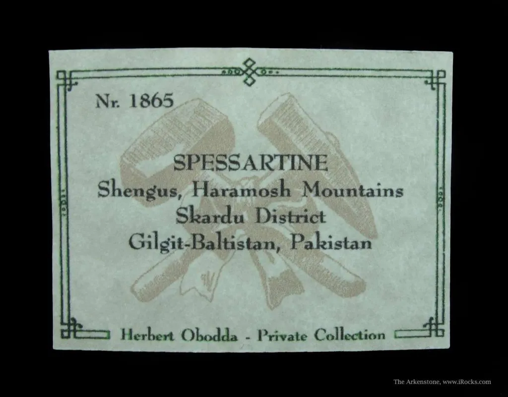 Spessartine and Schorl - image 6