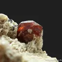 Spessartine and Schorl on Feldspar - image 6