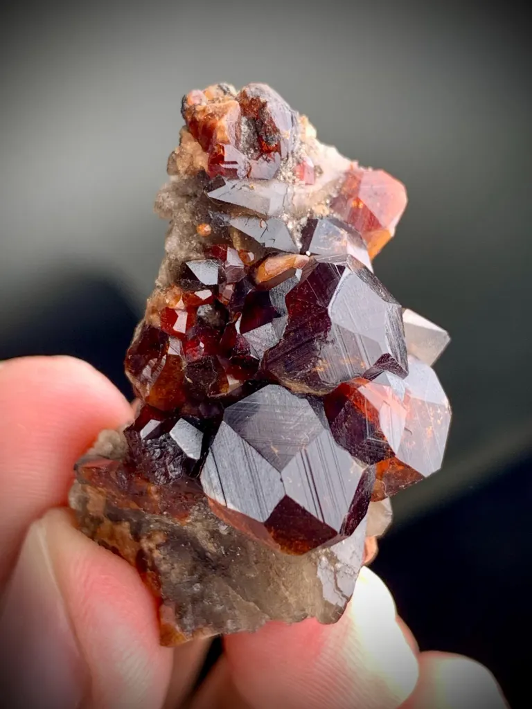 Spessartine from China, Fujian, Yunxiao Co., Tongbei, Wushan Spessartine Mine - image 4