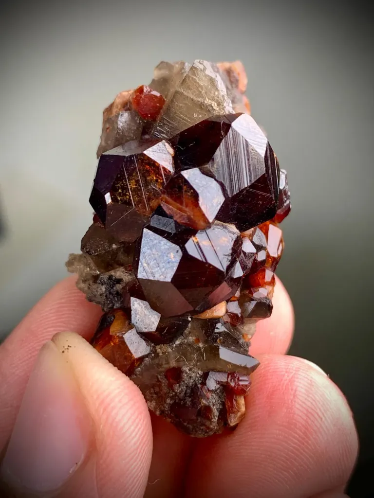 Spessartine from China, Fujian, Yunxiao Co., Tongbei, Wushan Spessartine Mine - image 2