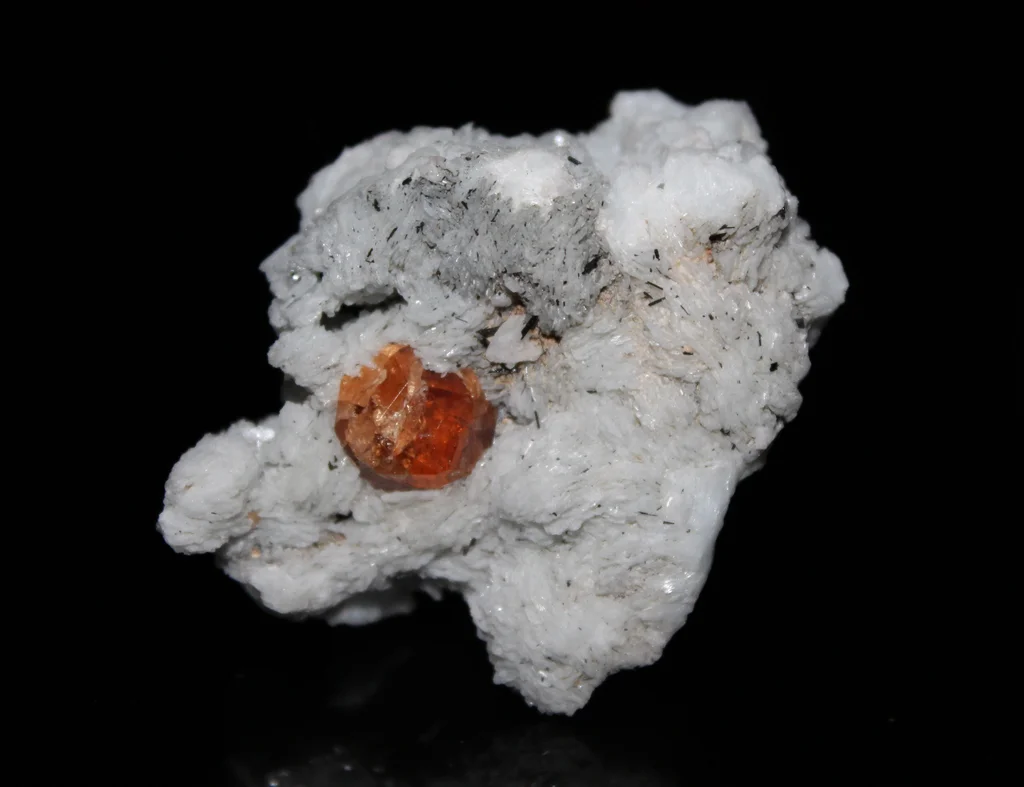 Spessartine from Little Three Mine, California, USA image