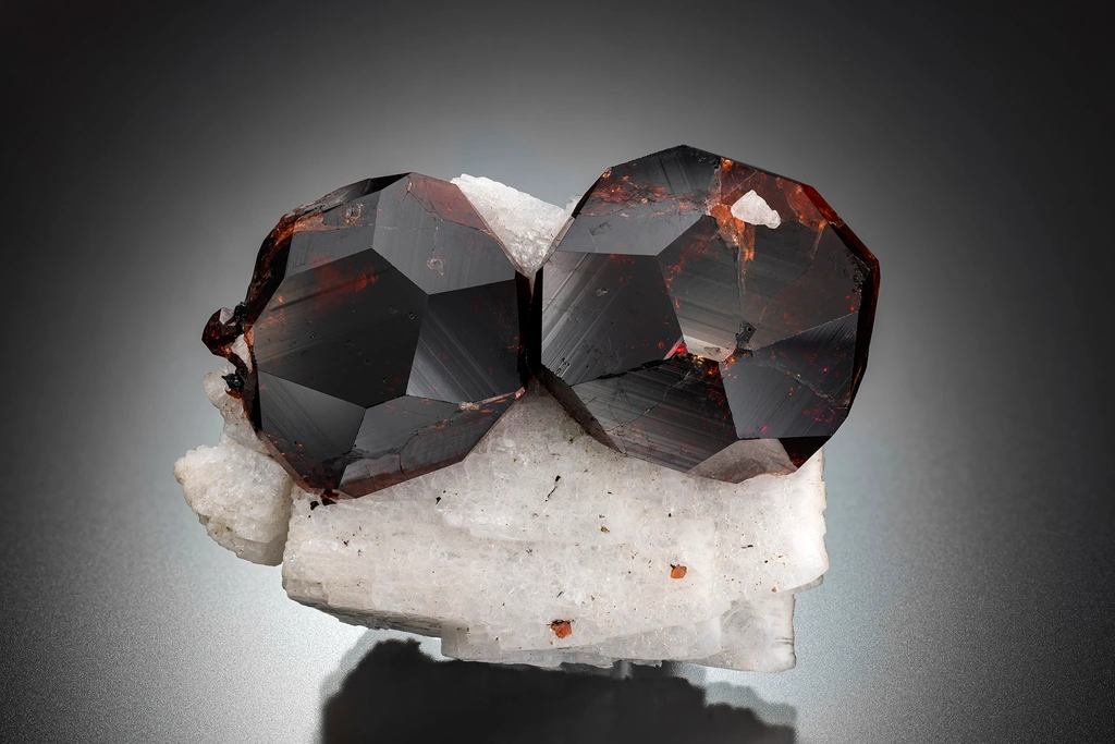 Spessartine from Shigar Valley, Shigar District, Gilgit-Baltistan, Pakistan image