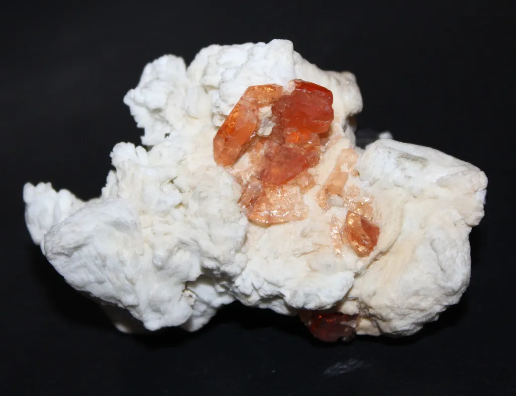 Spessartine from USA, California, Little Three Mine, Hercules Dike image