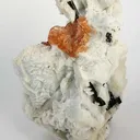 Spessartine Garnet in Albite - image 2