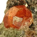 Spessartine Garnet in Mica Schist - image 2