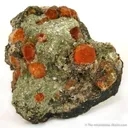 Spessartine Garnet in Mica Schist - image 1