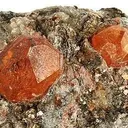 Spessartine Garnet in Mica Schist - image 2