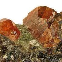 Spessartine Garnet in Mica Schist - image 3
