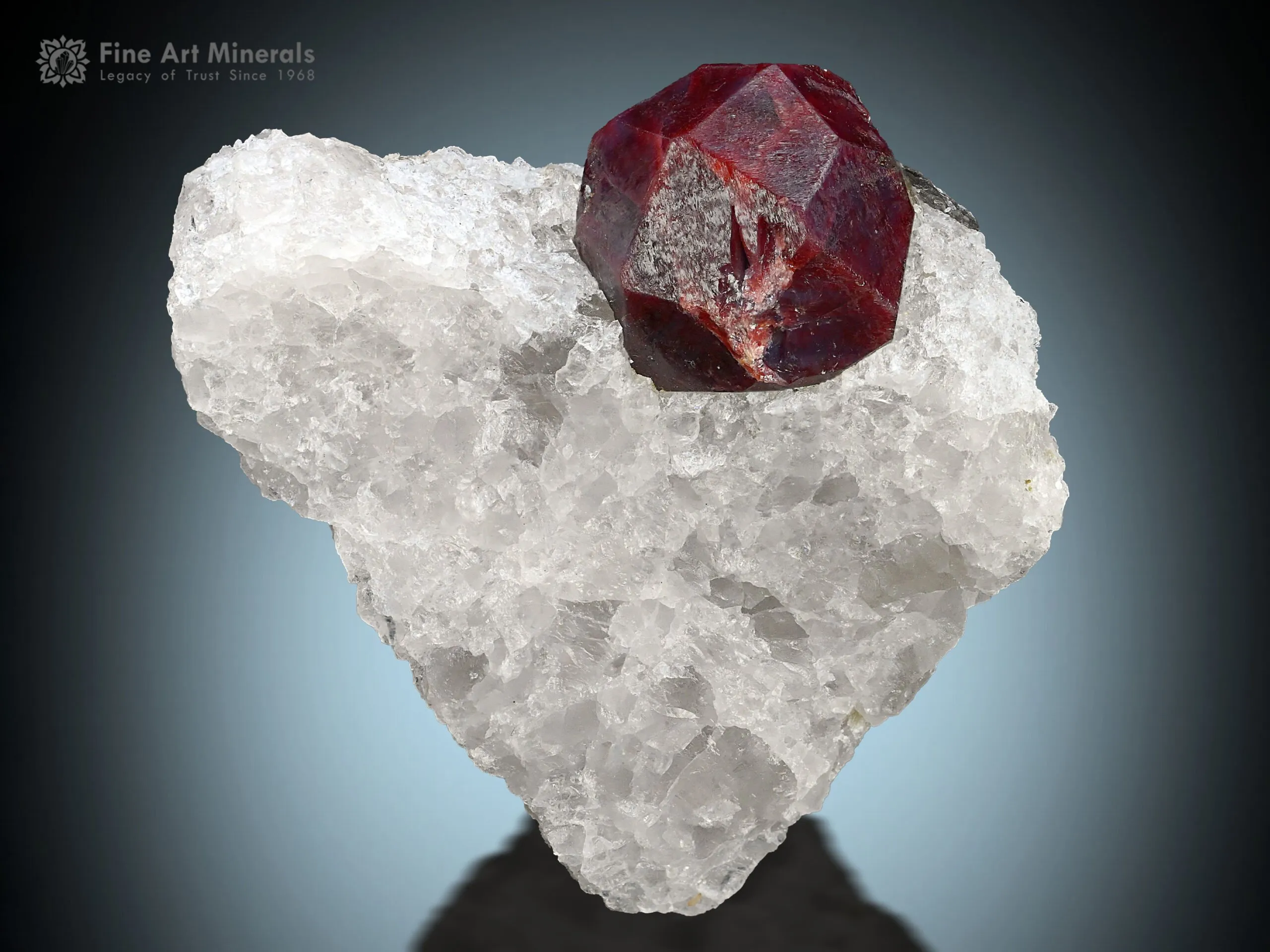 Spessartine Garnet on Matrix from Skardu Pakistan - image 1