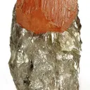 Spessartine Garnet on Muscovite - image 2