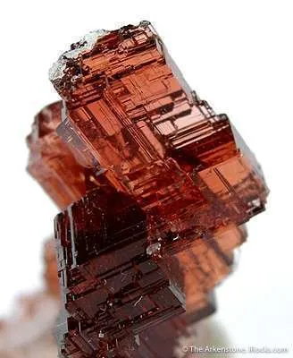 Spessartine Garnet on Quartz - image 2